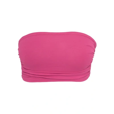 Abbildung von Urban Classics Top, Damen, Größe: Large, Fuchsia
