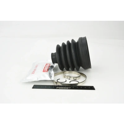 Abbildung von FEBEST 2317 EOS Achsmanschette radseitig NBR (Nitril Butadien Kautschuk) VOLKSWAGEN: Passat B6 Variant, Golf Plus / Crossgolf, Caddy 3