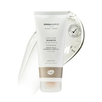 Abbildung von Green People Geruchfreies Shampoo, 200ml Natürliches Bio Shampoo für empfindliche Kopfhaut Besonders sanftes alle Haartypen und die Haarpflege ohne SLS Silikon