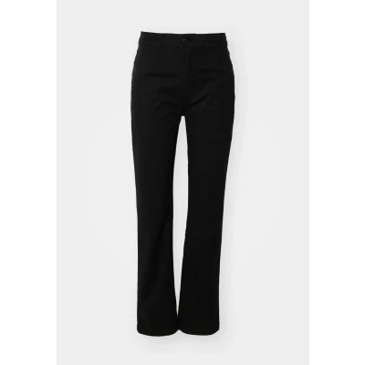 Abbildung von Calvin Klein Jeans Stretch HIGH RISE Straight PANT Stoffhose, Damen, Größe: 28, Black