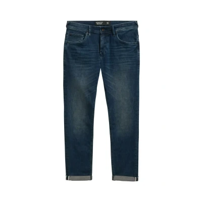 Abbildung von TOM Tailor denim Superflex Aedan Jeans Straight Leg, Herren, Größe: 31x34, Mid stone blue black