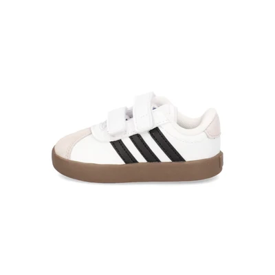 Abbildung von adidas VL Court 3.0 Infants Non Football Low Shoes, Cloud White Core Black Grey One, 27 EU