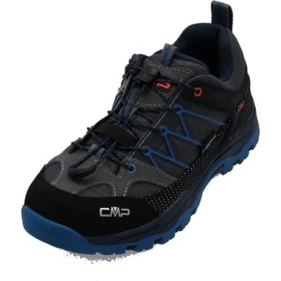 Abbildung von CMP Kids Rigel Low Shoe Wp Trekking Schuhe, Grau Meeresblau (Graffite Oltremare), 28 EU