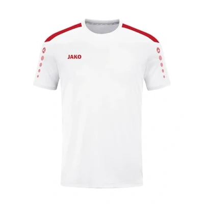Abbildung von JAKO Kinder Trikot Power (Kurzarm), Weiß/Rot, 164