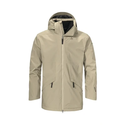 Abbildung von Schöffel Regenjacke / wasserabweisende Jacke, Herren, Größe: 48, Braun
