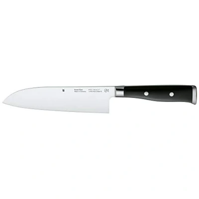 Abbildung von WMF Grand Class Santoku Messer 33 cm, Made in Germany, geschmiedet, Performance Cut, Spezialklingenstahl, Klinge 18 cm