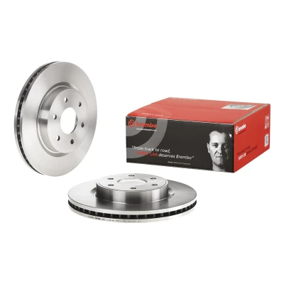 Abbildung von BREMBO 09.B625.10 Bremsscheibe 296 28 6 innenbelüftet NISSAN: NP300 Navara Pickup, Platform / Chassis