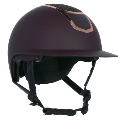 Abbildung von Harry&#039;s Horse Reithelm Mont Blanc Sparkle Bordeaux/RG 56 58