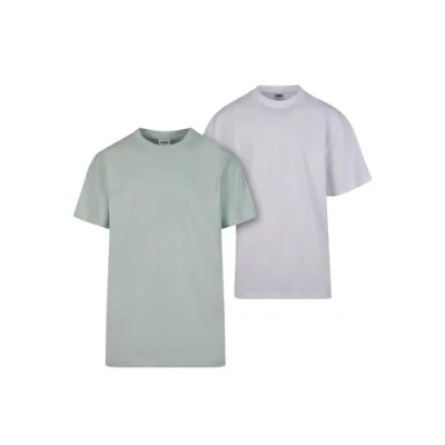 Abbildung von Urban Classics 2PACK Tshirt basic, Herren, Größe: XL, Frostmint white