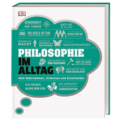 Abbildung von #dkinfografik. Philosophie im Alltag: Vom Wahrnehmen, Erkennen und Entscheiden