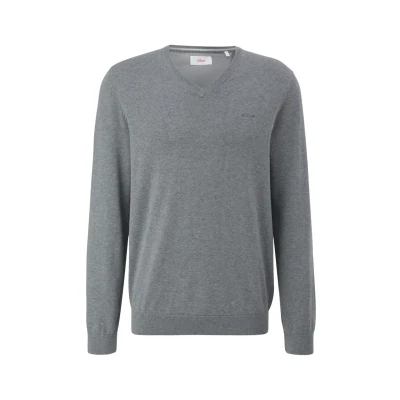 Abbildung von s.Oliver Herren 2143174 Pullover, 92W0 grau, 3XL