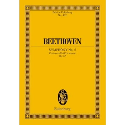 Abbildung von Sinfonie Nr. 5 c Moll: op. 67. Orchester. Studienpartitur. (Eulenburg Studienpartituren)
