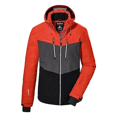 Abbildung von Killtec Funktions MIT Abzippbarer Kapuze UND KSW 45 MN Outdoorjacke, Herren, Größe: XXL, Dunkelorange
