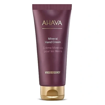 Abbildung von Ahava Vivid Burgundy Mineral HAND Cream Handcreme, Größe: 100 ml,