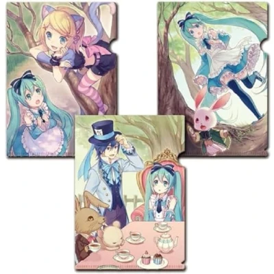 Abbildung von SAKAMI Hatsune Miku Clearfile Set, Folien (3 Stück) original &amp; lizensiert