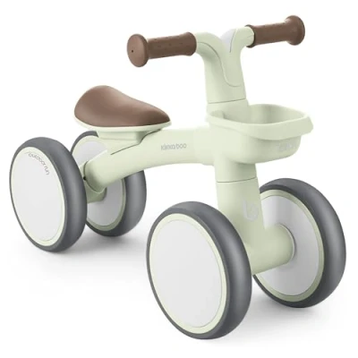 Abbildung von kikka boo ZIPI Fahrradohne Pedale, Von 1 bis 3 Jahren Ride on, Baby Fahrrad, Laufrad, Fahrrad mit Korb, einstellbar, Kinderspielzeug, Geschenk, Minze