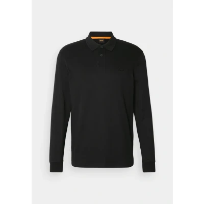 Abbildung von BOSS LONG Poloshirt, Herren, Größe: 5XL, Black