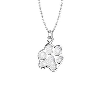 Abbildung von Elli PAW Animal Halskette, Damen, Größe: 70, Silber