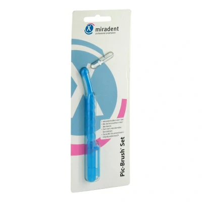 Abbildung von Pic Brush Set blau transparent 1 Halter, Bürste