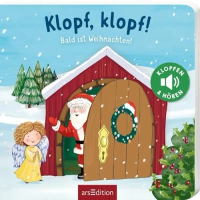 Abbildung von Klopf, klopf! Bald ist Weihnachten!: Weihnachtliches Soundbuch mit innovativer Klopffunktion für die Kleinsten ab 12 Monaten