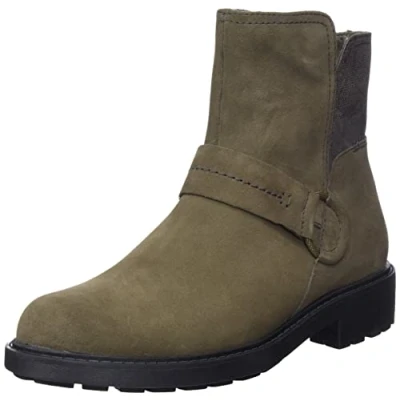 Abbildung von Clarks Damen Opal Rose Fashion Boot, Dark Olive SDE, 41 EU
