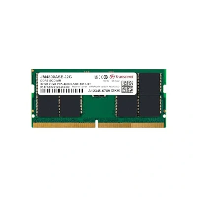 Abbildung von Transcend Laptop Arbeitsspeicher Modul 32GB DDR5 4800MHz JM4800ASE 32G