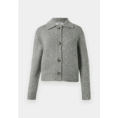 Abbildung von Marc O&#039;Polo Denim Strickjacke, Damen, Größe: Large, Stone melange