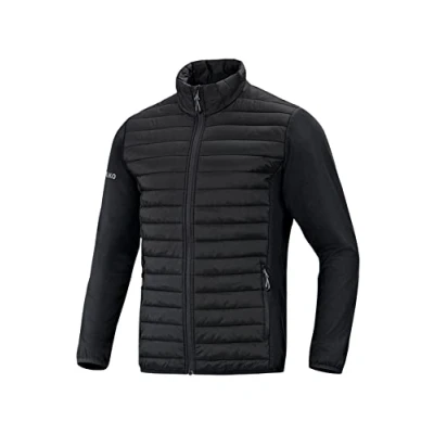 Abbildung von JAKO Fussball Teamsport Allwetter Hybrid Premium Winterjacke, Herren, Größe: Small, Schwarz