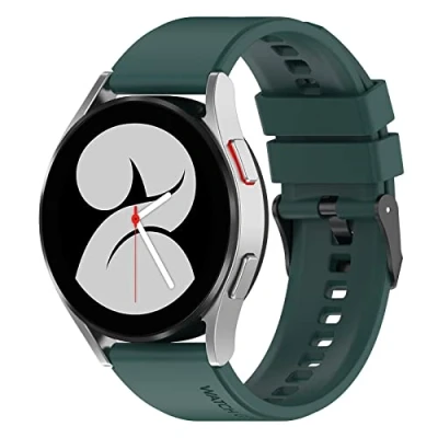 Abbildung von Armband für Huawei Watch GT2 46mm, Silikon Ersatz Uhrenarmband kompatibel mit GT3/GT3 Pro/GT2 Pro, 22mm (Grün)