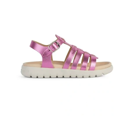Abbildung von Geox J SOLEIMA Gir Sandal, Fuchsia, 35 EU