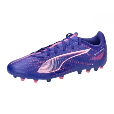 Abbildung von Puma Ultra 5 PLAY MG Fußballschuh Nocken, Herren, Größe: 44, Lapis lazuli/white/sunset glow Schuhe