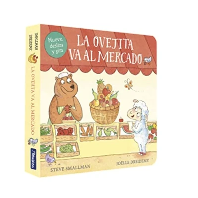 Abbildung von La ovejita va al mercado (La que vino a cenar. Libro de cartón) (Pequeñas manitas)