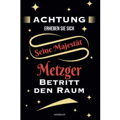 Abbildung von Geschenk Metzger Notizbuch: Notizbuch als für den besten A5 / liniert 120 Seiten Tagebuch Terminplaner Geschenkidee zum ... Mann Abschied Abschiedsgeschenk