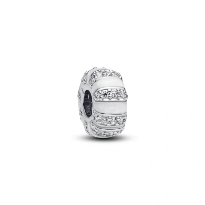 Abbildung von Pandora Damen Charm Silber/Weiß 793785C01