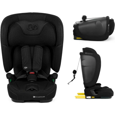 Abbildung von Kinderkraft FIX2GO i Size Kindersitz, Black