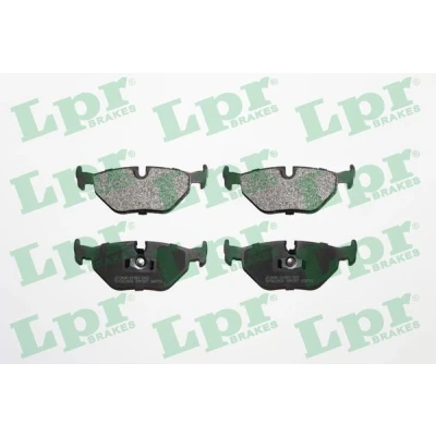 Abbildung von LPR 05P297 Bremsbelagsatz BMW: 3 Saloon, Coupe, 5 Saloon