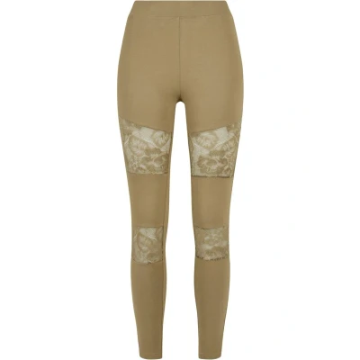 Abbildung von Urban Classics Leggings Hosen, Damen, Größe: XL, Khaki