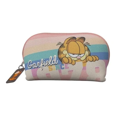Abbildung von CYPBRANDS Unisex Kinder Cyp Brands Garfield Neceser Media Luna Kulturbeutel, Rosa