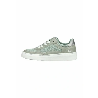 Abbildung von Mustang Sneaker low, Damen, Größe: 36, Pastellgruen 750 Schuhe