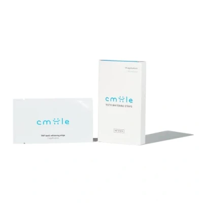 Abbildung von Cmiile High Quality PAP Zahnweiß Streifen, 14 Behandlungen, für empfindliche Zähne, peroxidfrei, schonend den Zahnschmelz, 28 Streifen zur Zahnaufhellung und Bleaching