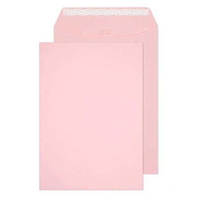 Abbildung von Blake Creative Colour 63401P Briefumschläge Haftklebung Baby Rosa C4 229 x 324 mm 120 g/m² 10 Stück