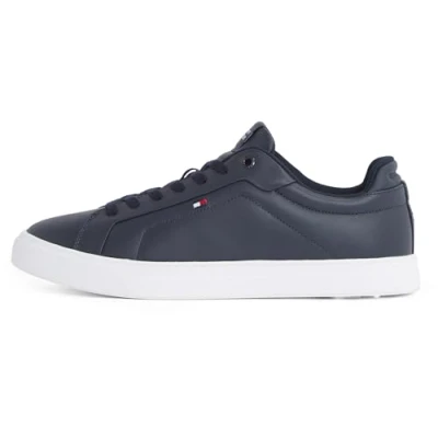Abbildung von Tommy Hilfiger ICON Court FLAG Sneaker low, Herren, Größe: 40, Desert sky Schuhe