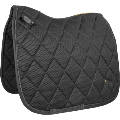 Abbildung von Back on Track Schabracke AirFlow Dressur Schwarz Warmblut