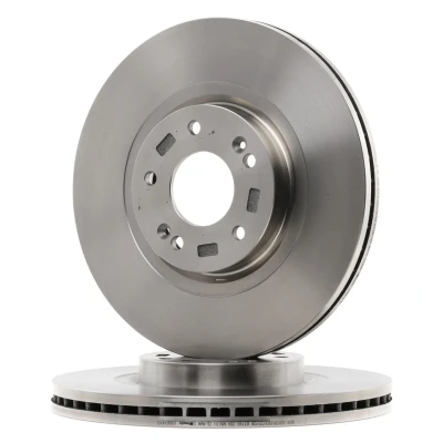 Abbildung von BREMBO 09.B614.10 Bremsscheibe 321 28 5 innenbelüftet hochgekohlt mit Schrauben HYUNDAI: SANTA FE 2, Fé IV, 3, KIA: SORENTO 2