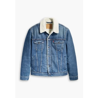 Abbildung von Levi&#039;s Herren Type 3 Sherpa Trucker Jacket, Fable, L