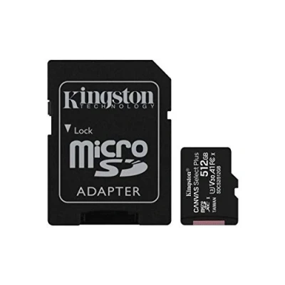 Abbildung von Kingston Canvas Select Plus microSDXC 512GB + SD Adapter