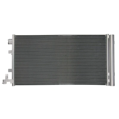 Abbildung von BOSCH 1 986 AD2 124 Klimakondensator mit Stickstofffüllung Trockner, Montageanleitung, ohne Dichtring 15,5mm 10,2mm 685mm R1234yf, R134a