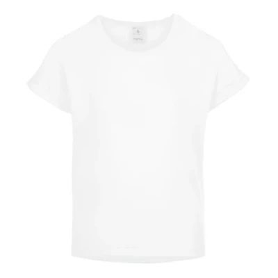 Abbildung von Merry Style T Shirt für Mädchen aus weicher Baumwolle Bequeme Mädchenkleidung MS 468 (Weiß, 110 116 (4 6 Jahre))