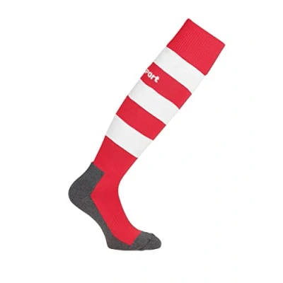 Abbildung von uhlsport Herren Team Pro Essential Stripe Socken, Rot/Weiß, 45 47