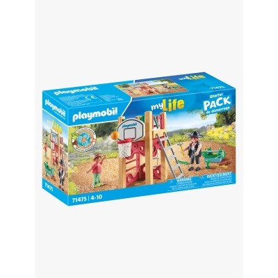Abbildung von Playmobil 71475 My Life Starter Pack Bausatz Zimmerin on tour